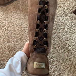 Brown UGGs (hardly worn)